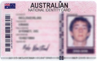 Personalausweis (AUS) Australian national identity card